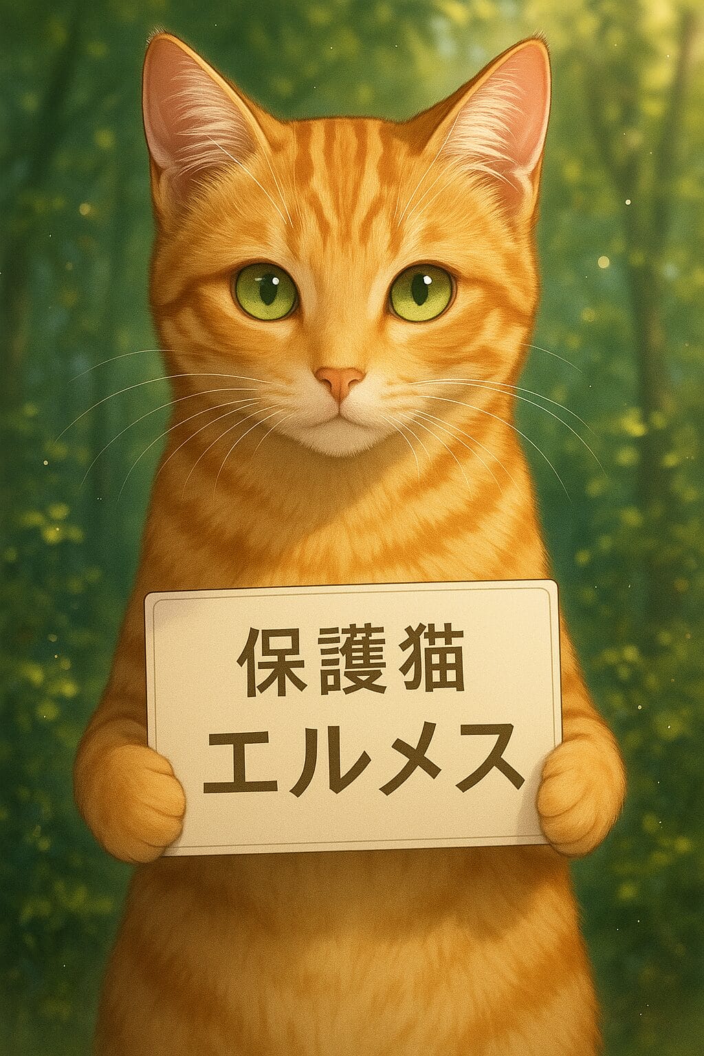保護猫エルメス
