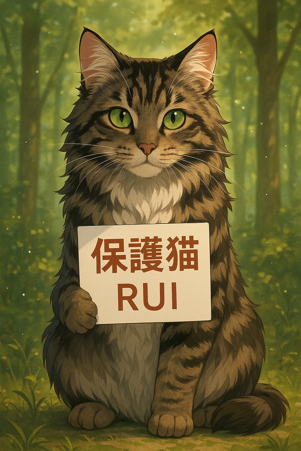 保護猫RUI
